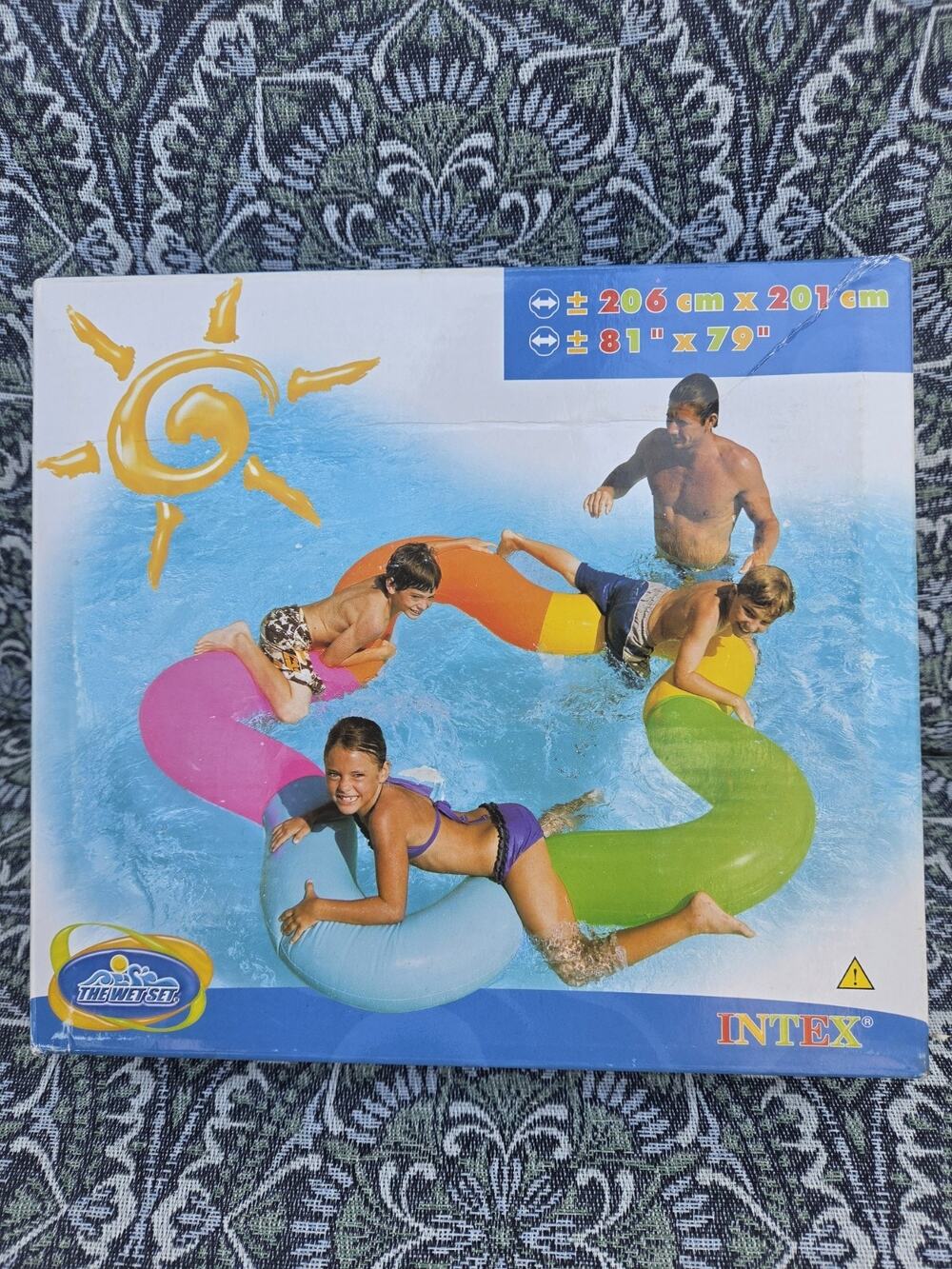 Vintage 2006 Intex The Wet Set Star Float 81" x 79" Factory Sealed Unopened Box